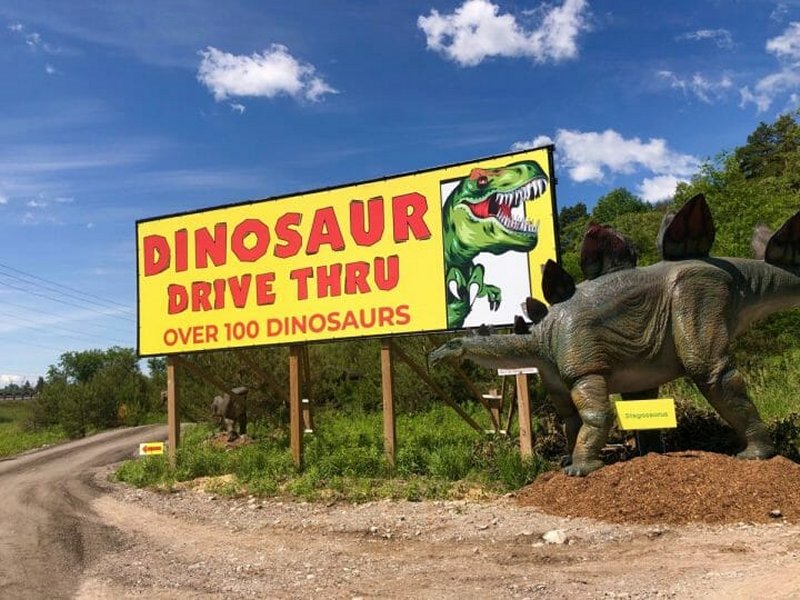 Drive Thru: Reasons to Visit Canada’s Dinosaur Park Near Toronto