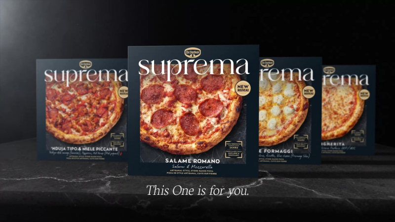 Dr. Oetker's Canadian Crescendo: Introducing Suprema Pizza with an Operatic Flourish
