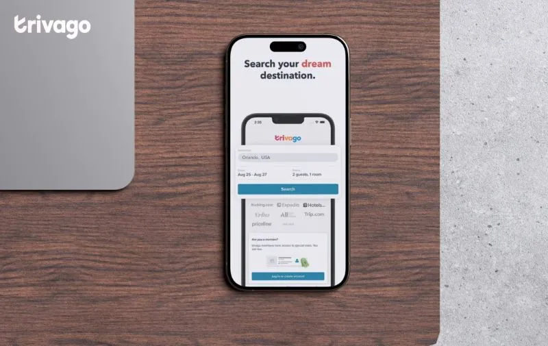 TRIVAGO The online Booking APP- Direct Hotel Booking vs. Third-Party Hotel Booking TRIVAGO The online Booking APP- Direct Hotel Booking vs. Third-Party Hotel Booking